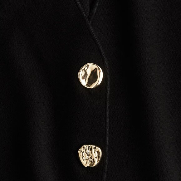 NWT H&M BUTTON-FRONT TOP - Picture 5 of 7